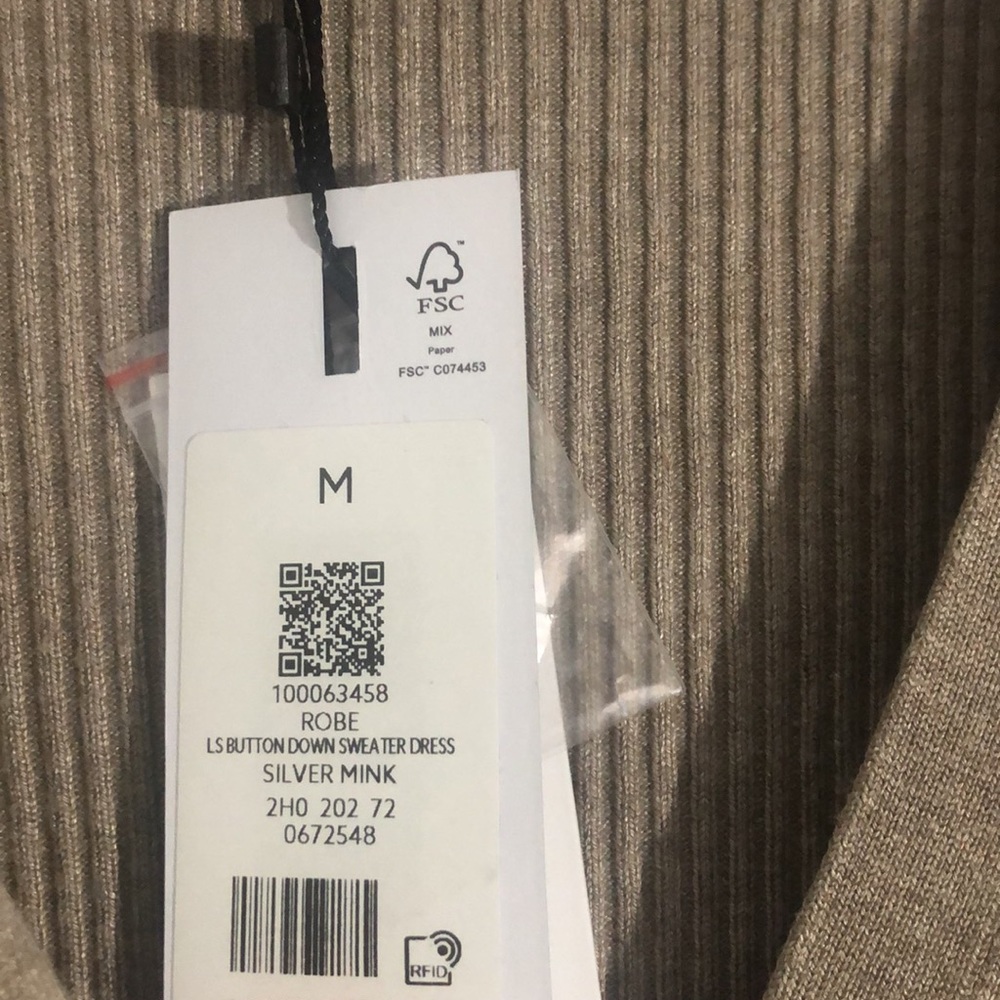 MIDI cardigan dress - Picture 2 of 2